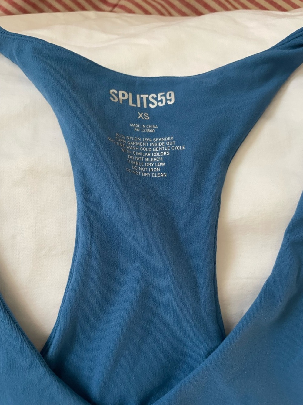 Splits59 Stone Blue Airweight Bralette